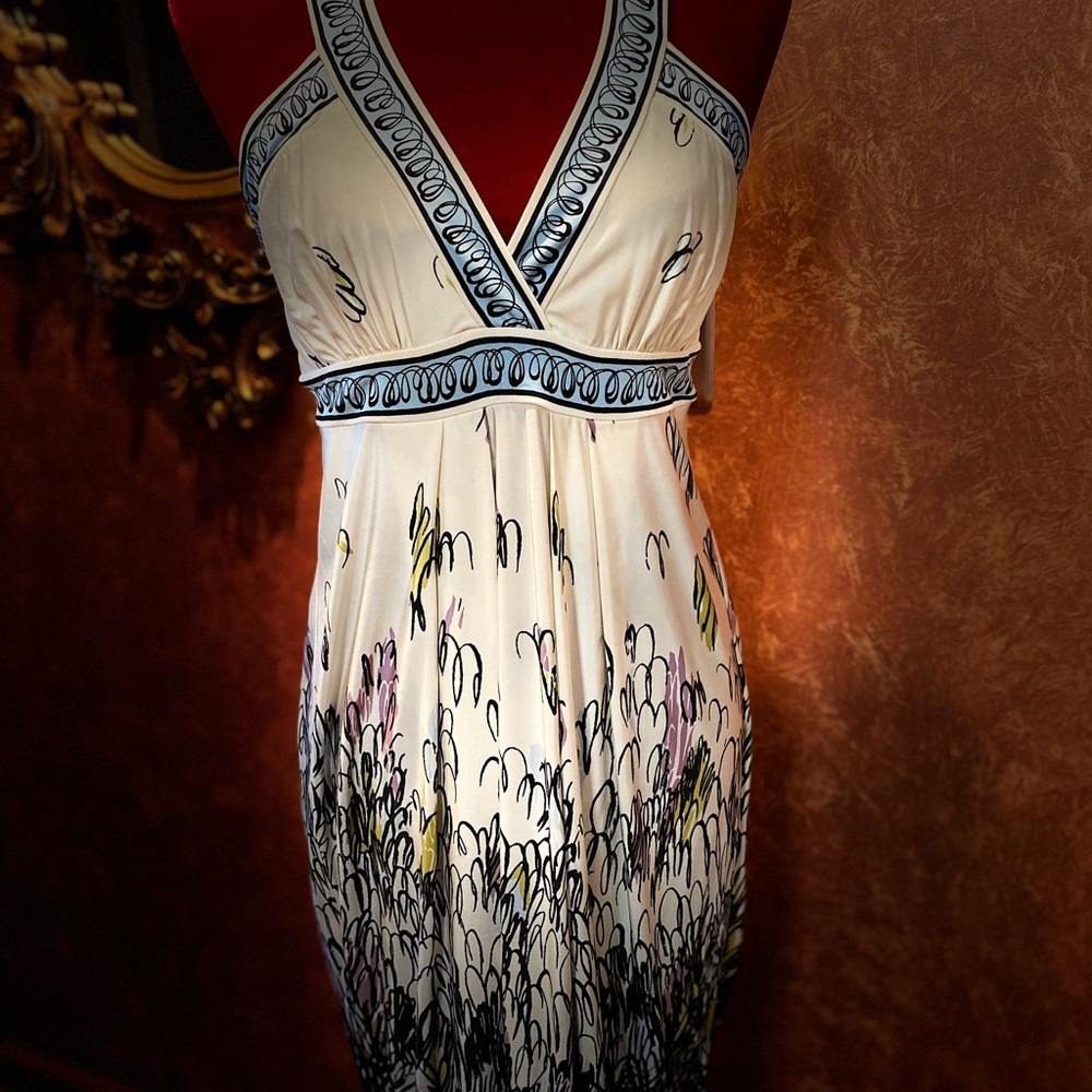 BCBG MAXAZRIA HALTER DRESS SIZE medium. - Picture 7 of 8